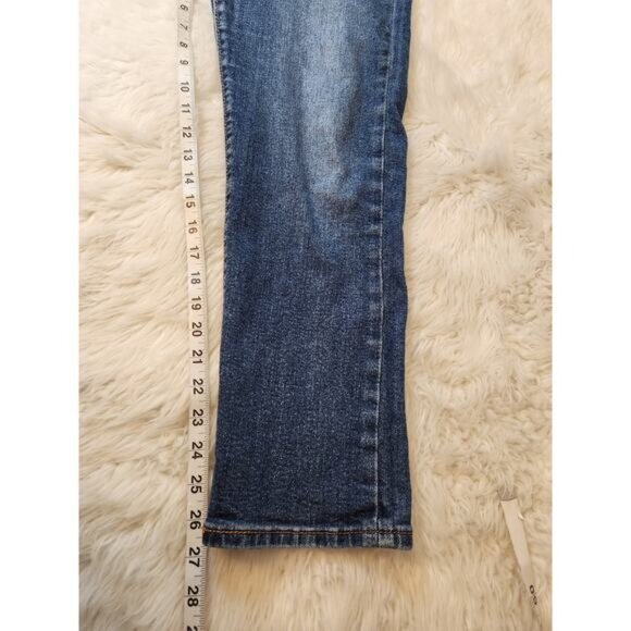 Levi Strauss & Co. Women's Blue Mid Rise Wedgie Ankle Straight Leg Jeans Size 28 - Picture 7 of 7
